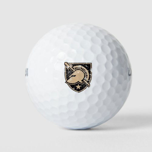 United States Military Academy Logo Distressed Golf Balls