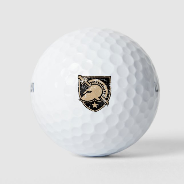 United States Military Academy Logo Distressed Golf Balls (Front)