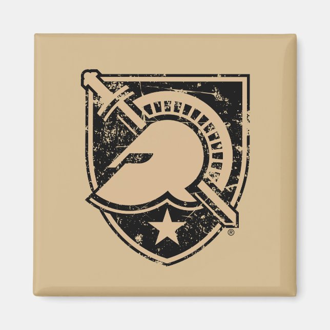 United States Military Academy Logo Distressed Magnet (Front)