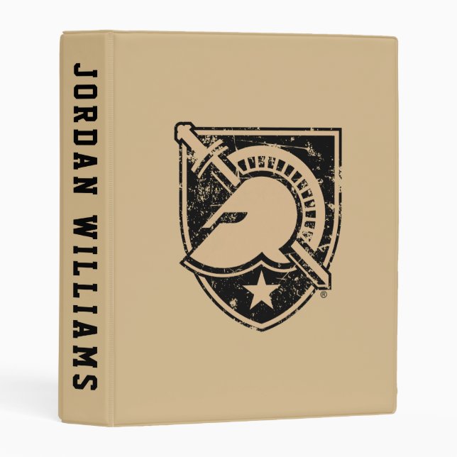 United States Military Academy Logo Distressed Mini Binder (Front/Spine)