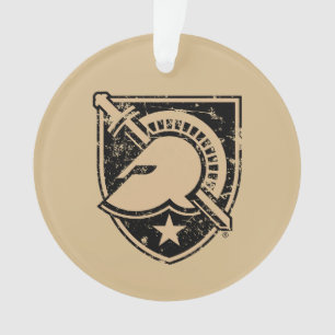 United States Military Academy Logo Distressed Ornament