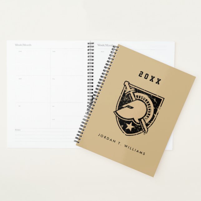 United States Military Academy Logo Distressed Planner (Display)