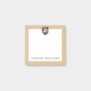 United States Military Academy Logo Distressed Post-it Notes