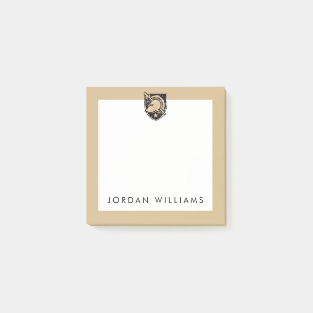 United States Military Academy Logo Distressed Post-it Notes (Front)