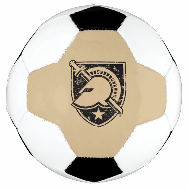 United States Military Academy Logo Distressed Soccer Ball (Front)