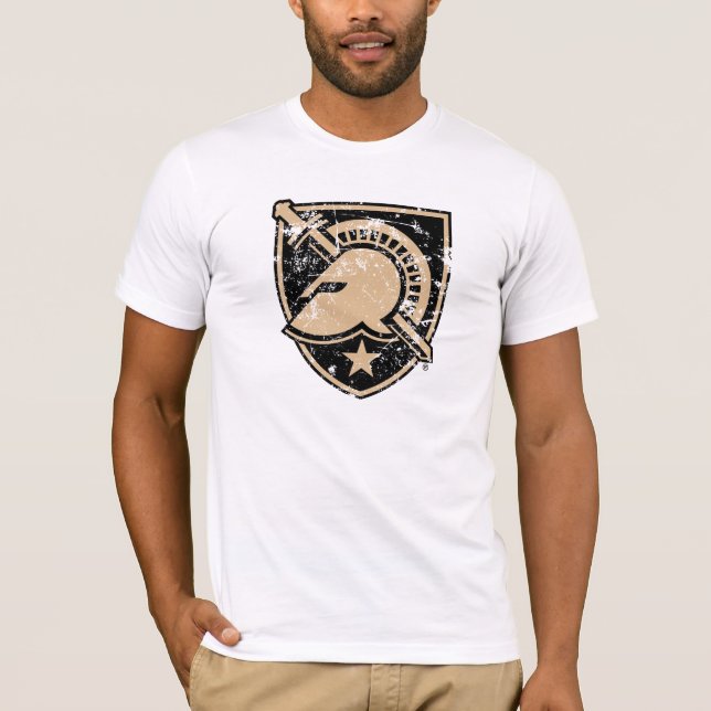 United States Military Academy Logo Distressed T-Shirt (Front)