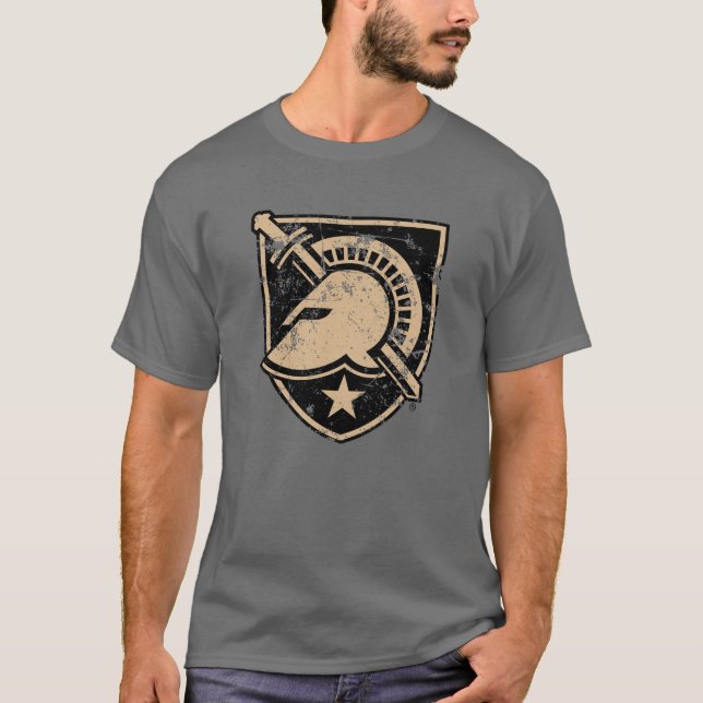 United States Military Academy Logo Distressed T-Shirt (Front)