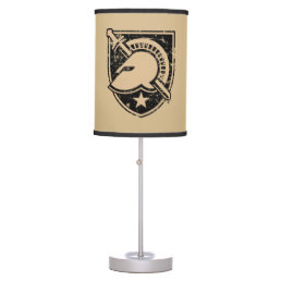 United States Military Academy Logo Distressed Table Lamp