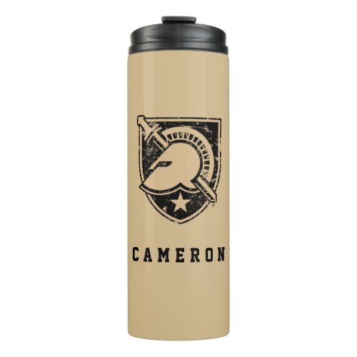 United States Military Academy Logo Distressed Thermal Tumbler