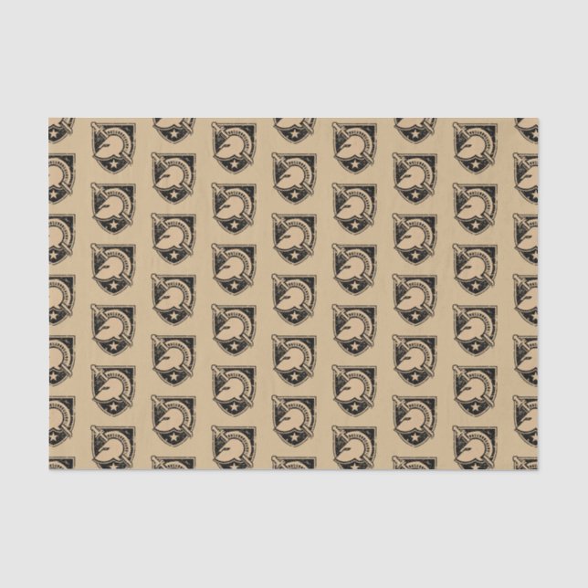 United States Military Academy Logo Distressed Tissue Paper (Front)