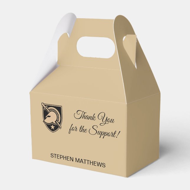 United States Military Academy Logo Favor Boxes (Front Side)