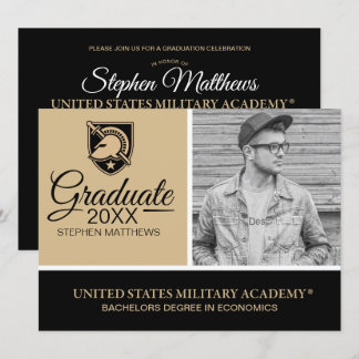 United States Military Academy Logo Invitation