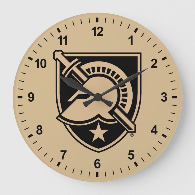 United States Military Academy Logo Large Clock (Front)