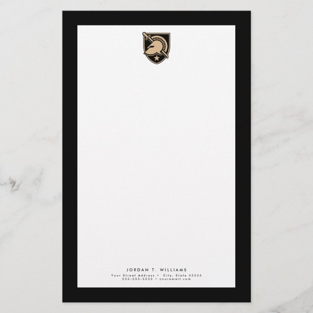 United States Military Academy Logo Stationery (Front)