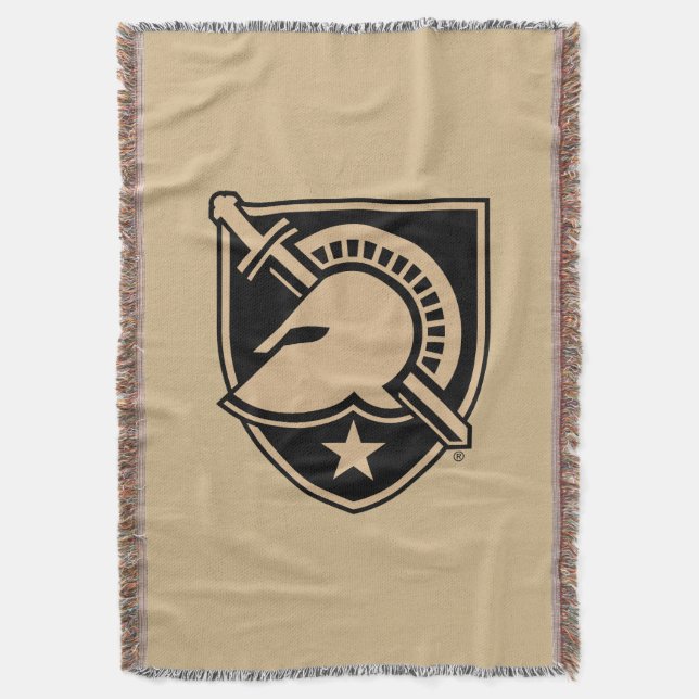 United States Military Academy Logo Throw Blanket (Front Vertical)