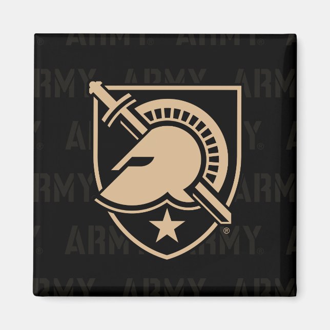 United States Military Academy Logo Watermark Magnet (Front)