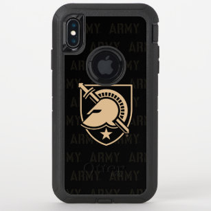 United States Military Academy Logo Watermark OtterBox Defender iPhone XS Max Case