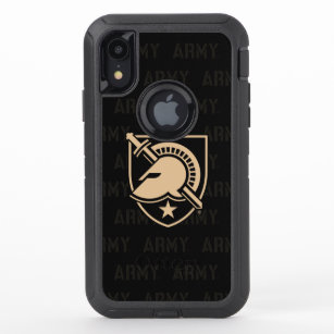 United States Military Academy Logo Watermark OtterBox Defender iPhone XR Case