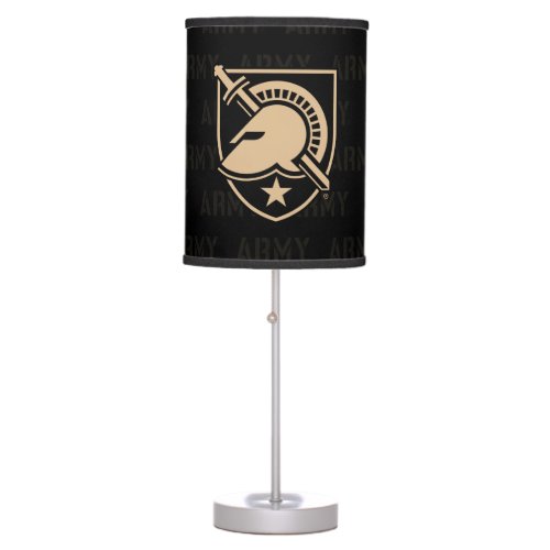 United States Military Academy Logo Watermark Table Lamp