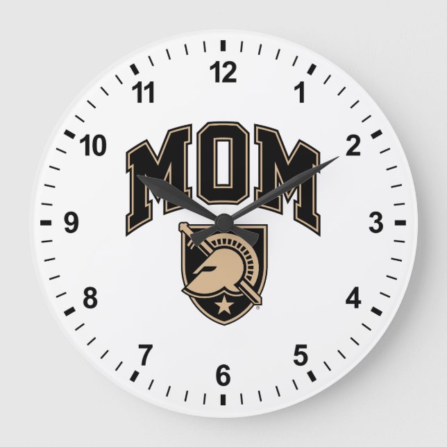 United States Military Academy Mom Large Clock (Front)