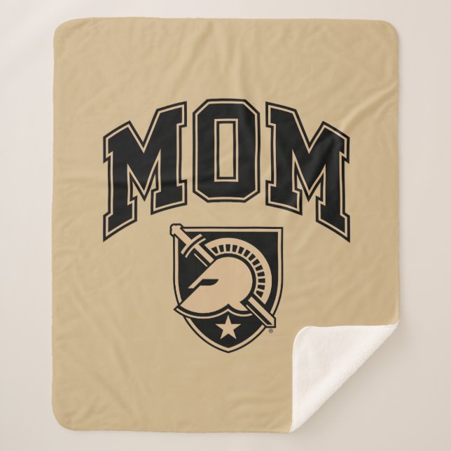 United States Military Academy Mom Sherpa Blanket (Front)