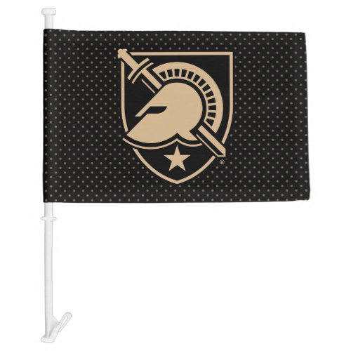 United States Military Academy Polka Dot Pattern Car Flag