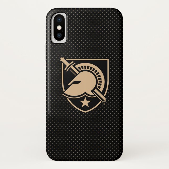 United States Military Academy Polka Dot Pattern Case-Mate iPhone Case (Back)