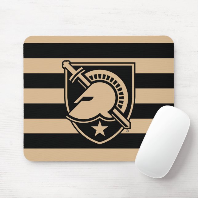 United States Military Academy Stripes Mouse Pad (With Mouse)