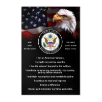 United States Military VETERAN Creed
