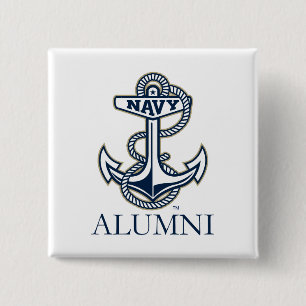 United States Naval Academy Alumni Button