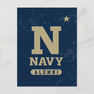 United States Naval Academy Alumni Distressed Postcard