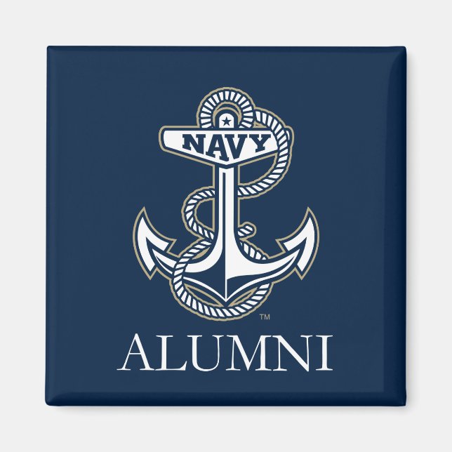 United States Naval Academy Alumni Magnet (Front)