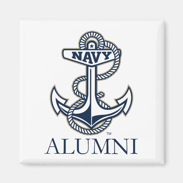 United States Naval Academy Alumni Magnet (Front)