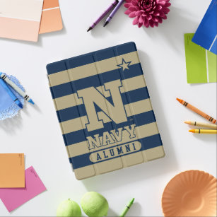 United States Naval Academy Alumni Stripes iPad Smart Cover