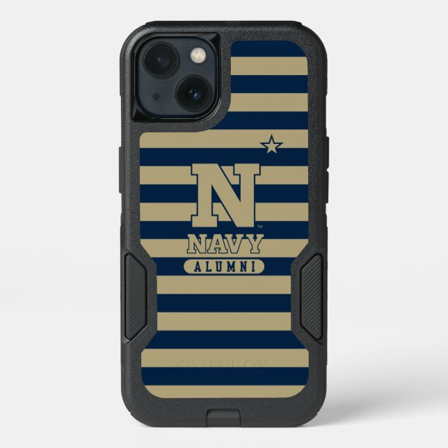 United States Naval Academy Alumni Stripes Otterbox iPhone Case (Back)