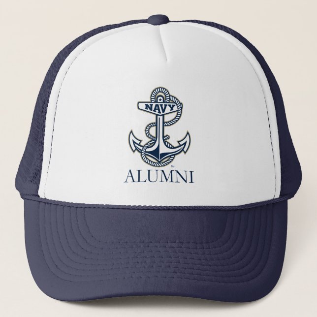 United States Naval Academy Alumni Trucker Hat (Front)