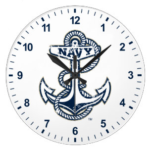 United States Navy Wall Clocks | Zazzle