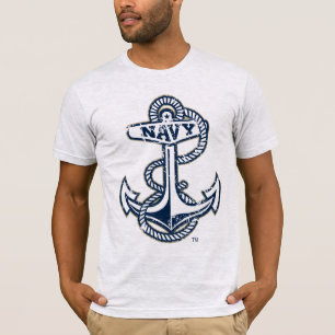 United States Naval Academy Anchor Distressed T-Shirt
