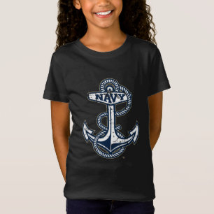 United States Naval Academy Anchor Distressed T-Shirt
