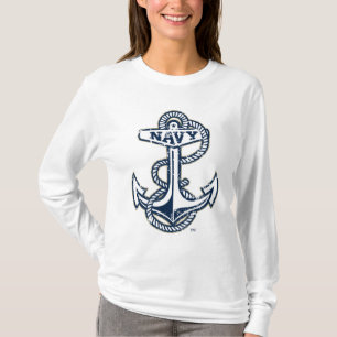 United States Naval Academy Anchor Distressed T-Shirt