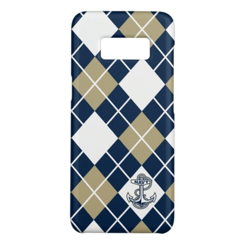 United States Naval Academy Argyle Pattern Case_Mate Samsung Galaxy S8 Case