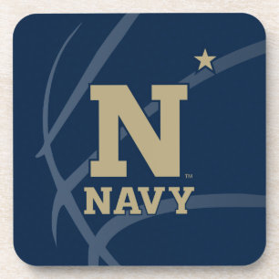 United States Naval Academy Basketball Beverage Coaster