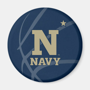 United States Naval Academy Basketball Magnet