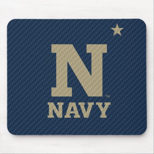 United States Naval Academy Carbon Fiber Pattern Mouse Pad