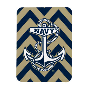 United States Naval Academy Chevron Pattern Magnet