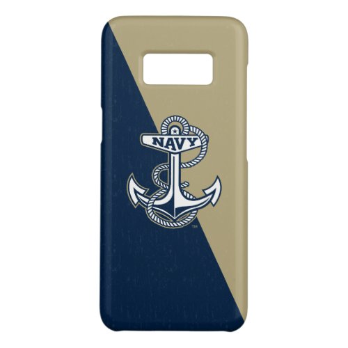 United States Naval Academy Color Block Distressed Case_Mate Samsung Galaxy S8 Case