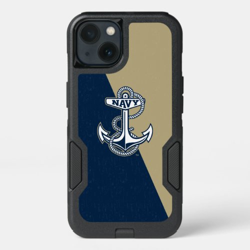 United States Naval Academy Color Block Distressed iPhone 13 Case
