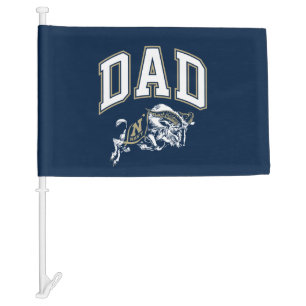 United States Naval Academy Dad Car Flag
