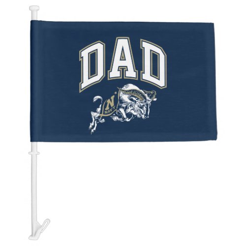 United States Naval Academy Dad Car Flag