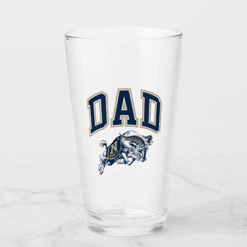 United States Naval Academy Dad Glass